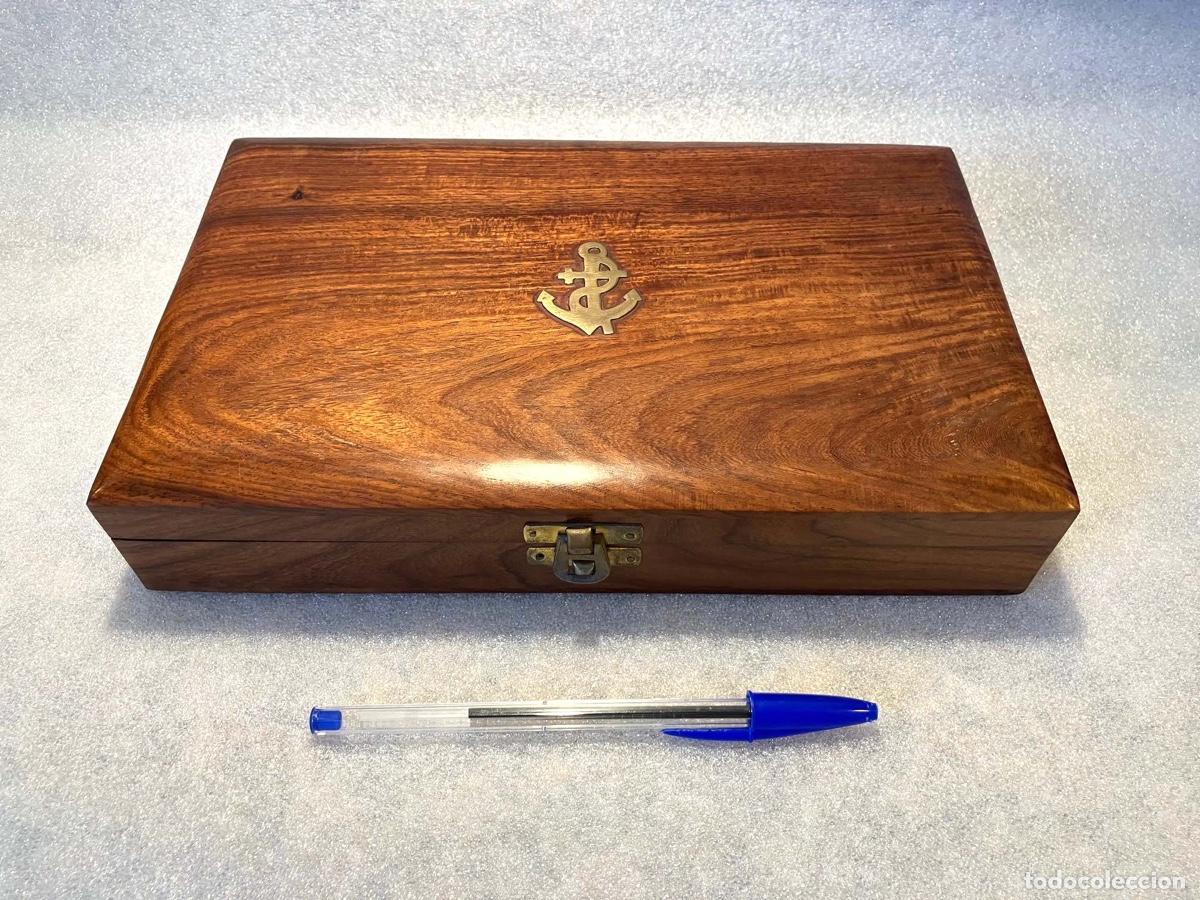 Escriban&iacute;a: Estuche n&aacute;utico con lupa y abrecartas - Foto 2