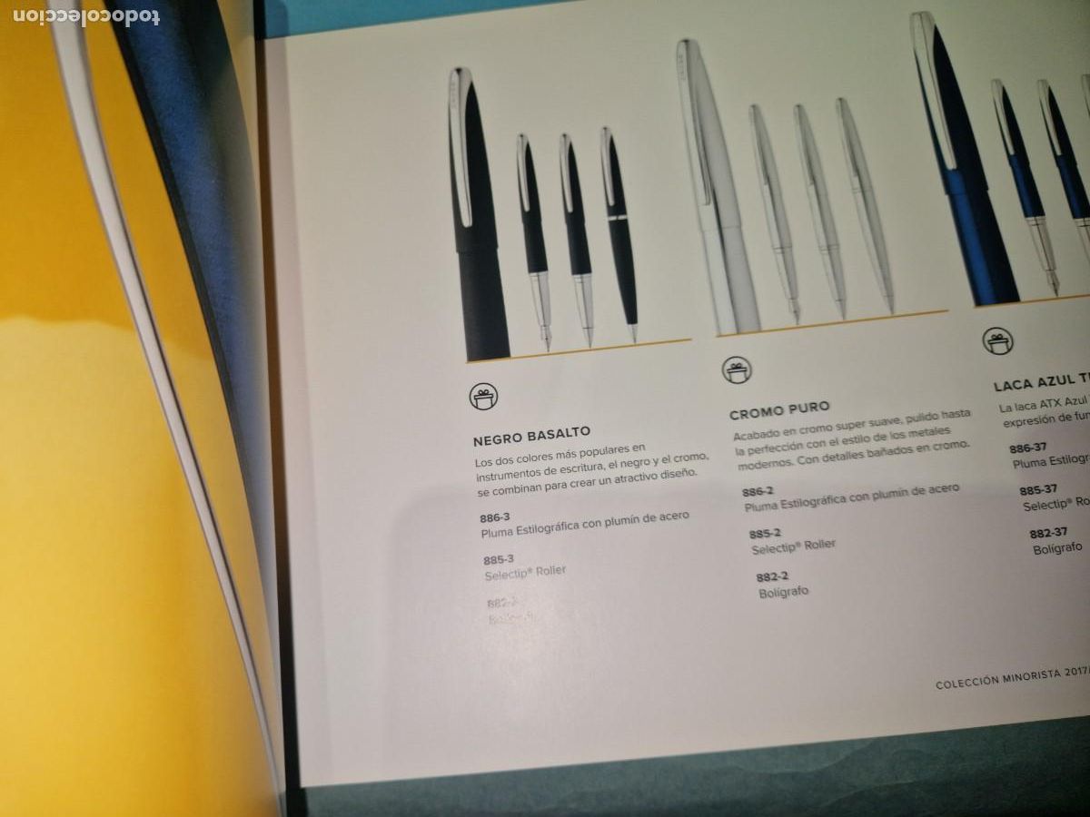 Escriban&iacute;a: SHEAFFER - CROSS - CATALOGO DE PLUMAS - - Foto 3