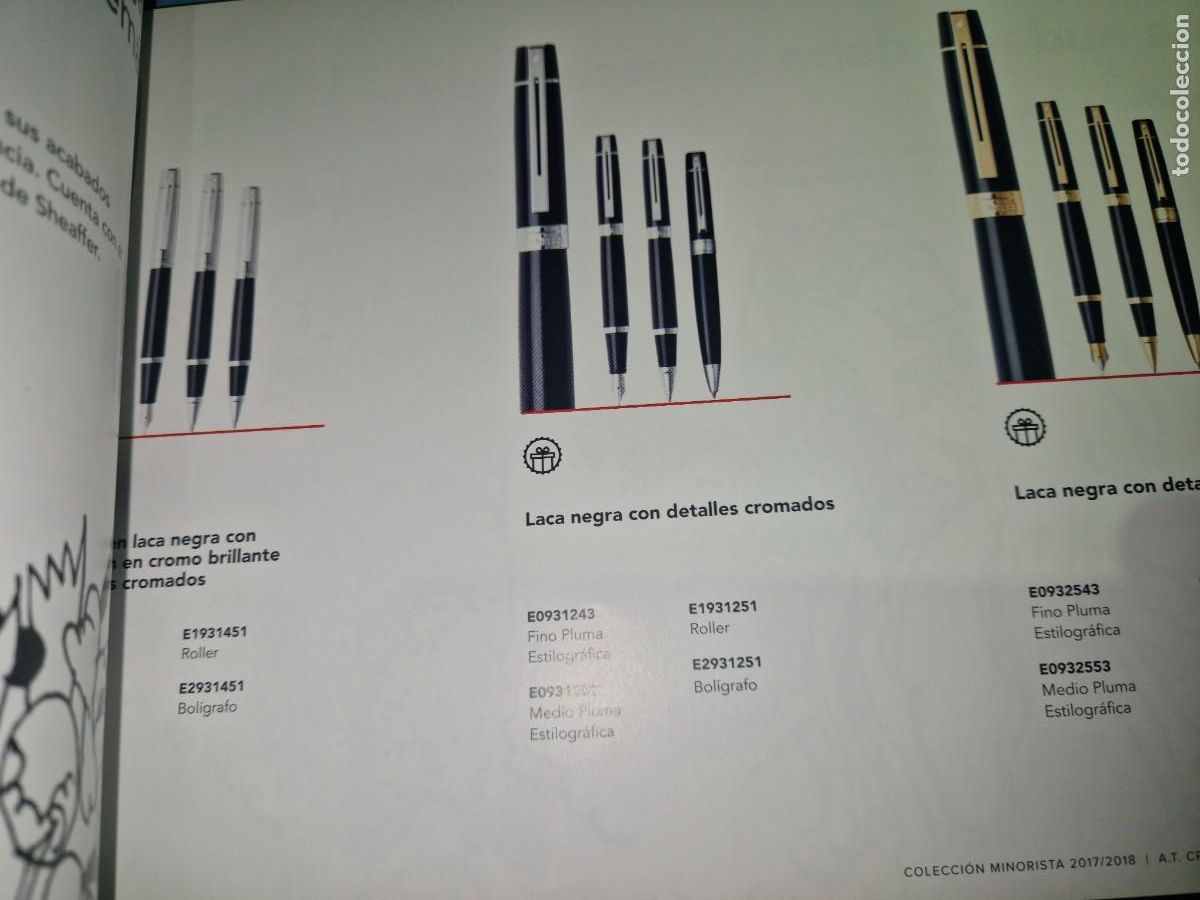 Escriban&iacute;a: SHEAFFER - CROSS - CATALOGO DE PLUMAS - - Foto 6