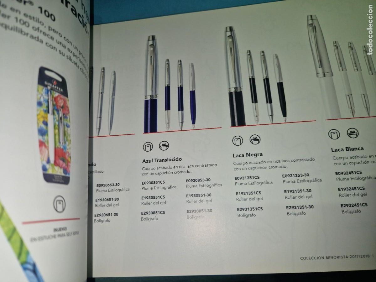 Escriban&iacute;a: SHEAFFER - CROSS - CATALOGO DE PLUMAS - - Foto 7