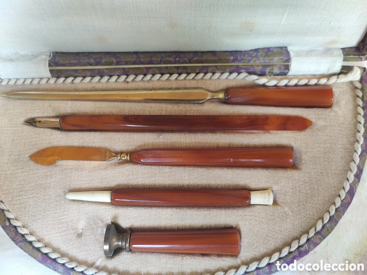 Escriban&iacute;a: Antiguo conjunto para escriban&iacute;a. - Foto 2
