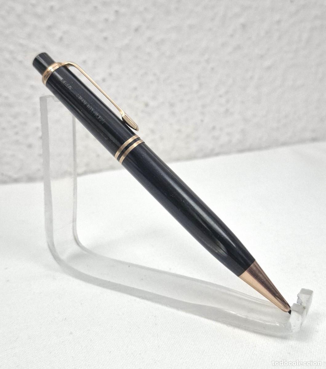 Escriban&iacute;a: Lapiz Montblanc - Pix 272K Gris Estriado 1952
