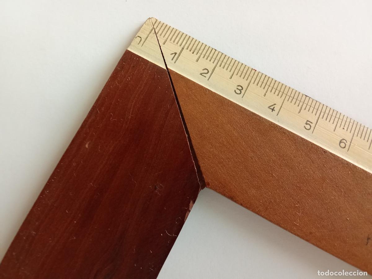 Escriban&iacute;a: Antiguo cartab&oacute;n de madera 30 cm - Foto 4