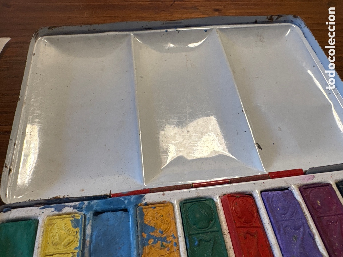 Escriban&iacute;a: CAJA DE PINTURAS COCHE DE CARRERAS ( ACUARELA ) - Foto 4