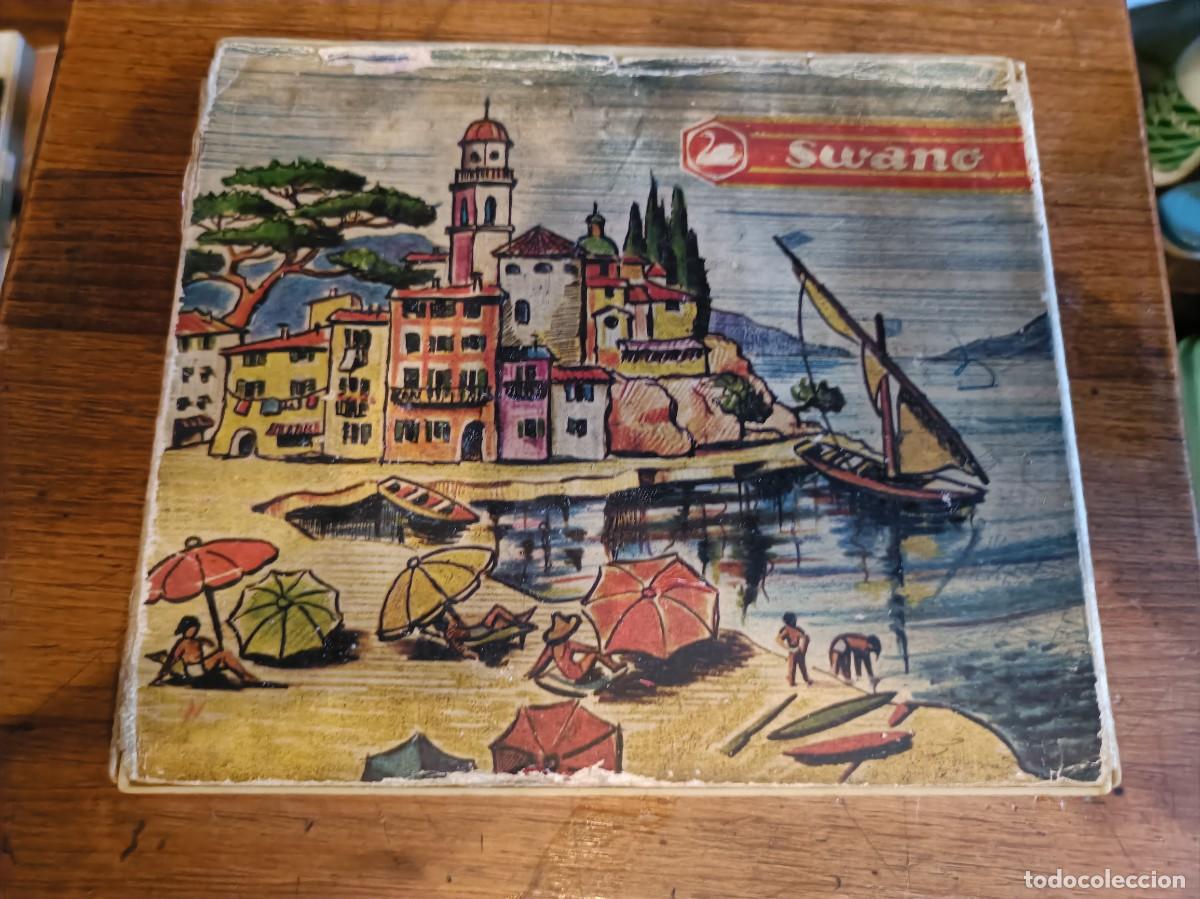 Escriban&iacute;a: CAJA SWANO USADOS L&Aacute;PICES DE COLORES .