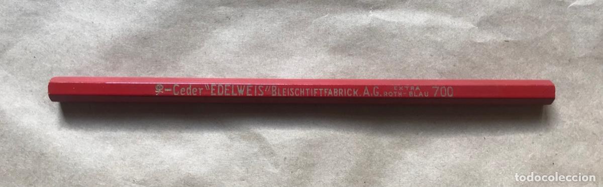 Escriban&iacute;a: L&aacute;piz Ceder EDELWEIS - BICOLOR AZUL / ROJO - Bleischtiftfabrick A.G.