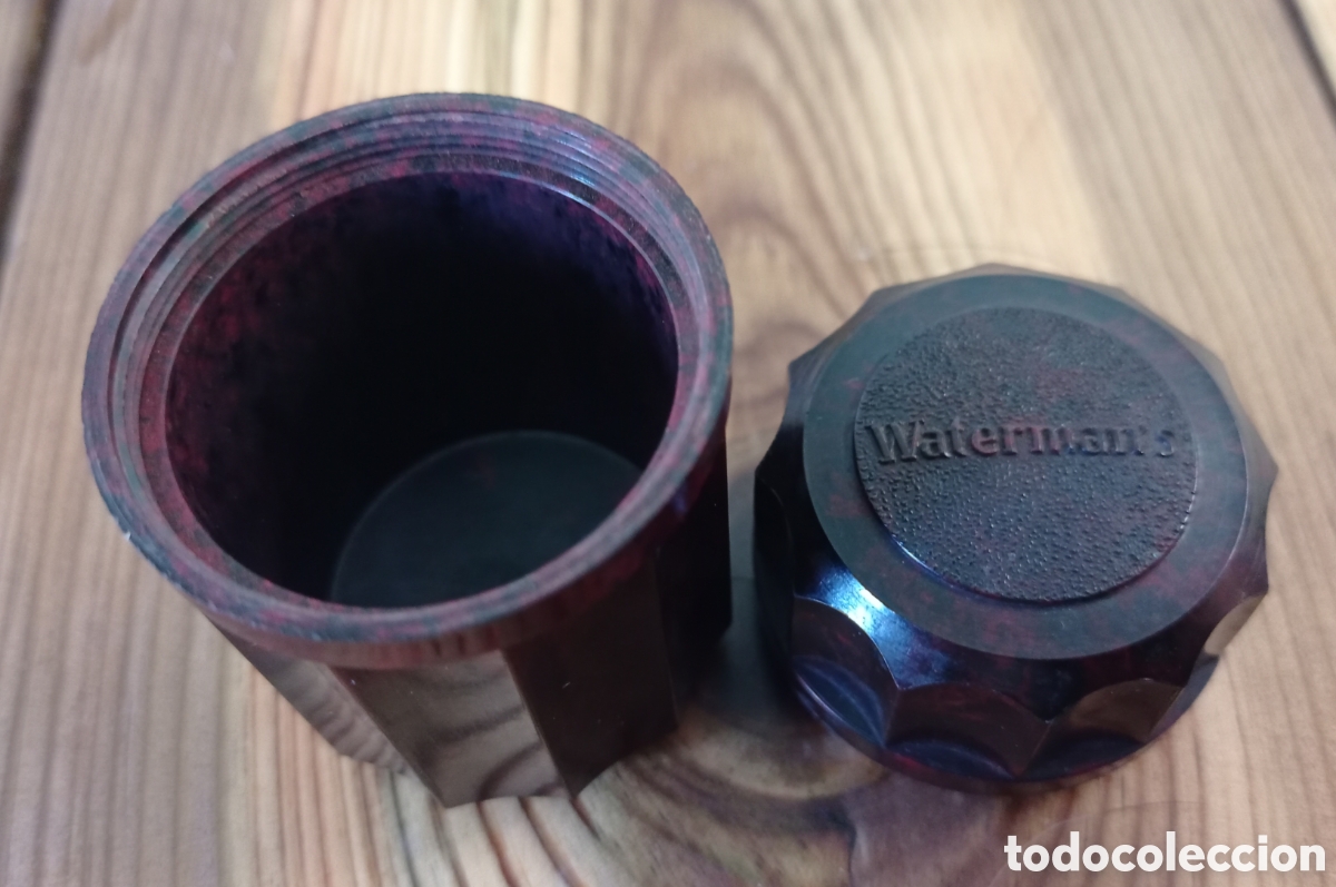 Escriban&iacute;a: WATERMAN 'S TINTERO BAQUELITA