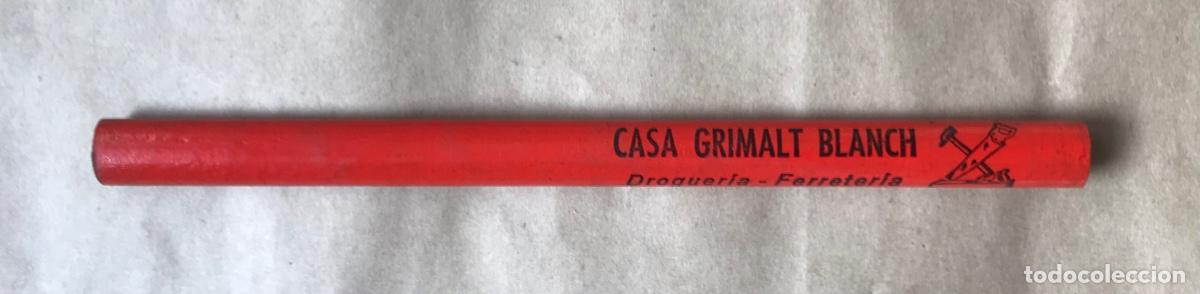 Escriban&iacute;a: L&aacute;piz de Carpintero - CASA GRIMALT BLANCH, Droguer&iacute;a, Ferreter&iacute;a, PALMA (Mallorca) - 17,5 cm largo