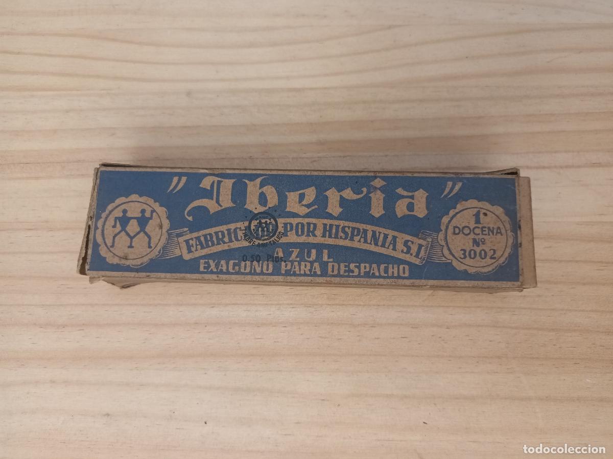 Escriban&iacute;a: CAJA LAPIZ DESPACHO. IBERIA FABRICA HISPANIA S.L. LAPICES
