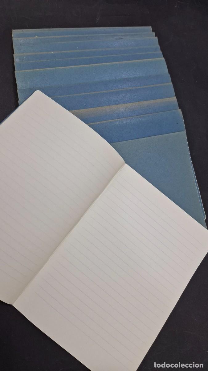Escriban&iacute;a: 12 cuadernos de escuela a&ntilde;os 60 buen estado rayas