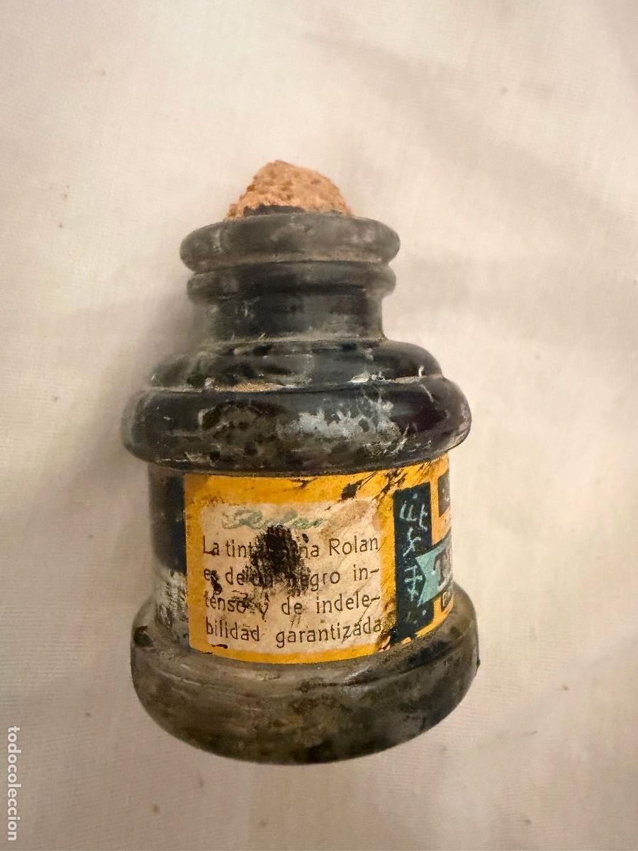 Escriban&iacute;a: Antiguo tintero rolan - Foto 3