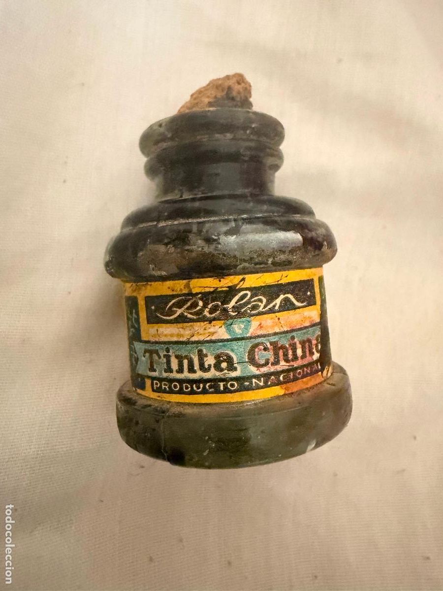 Escriban&iacute;a: Antiguo tintero rolan - Foto 1