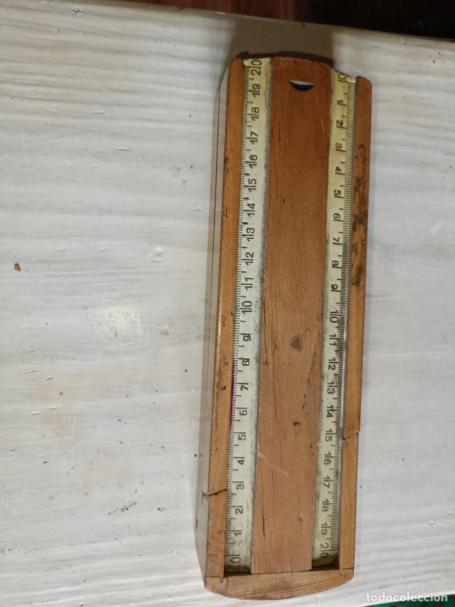 Escriban&iacute;a: ESTUCHE PLUMIER DE MADERA A&Ntilde;OS 50 - 60