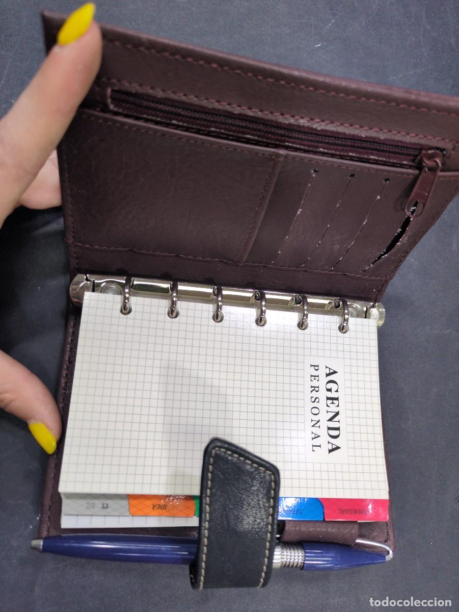 Escriban&iacute;a: Agenda personal marr&oacute;n y negra marca samer - Foto 2