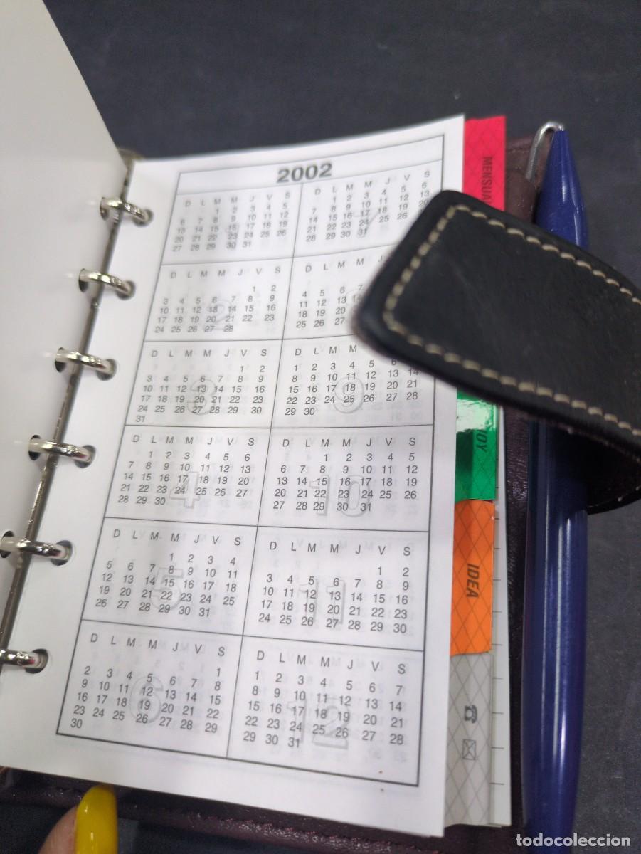 Escriban&iacute;a: Agenda personal marr&oacute;n y negra marca samer - Foto 3