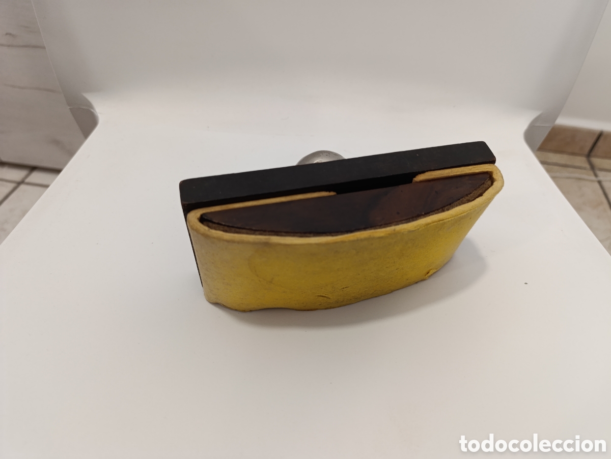 Escriban&iacute;a: Antiguo secante de escritorio de madera - Foto 2