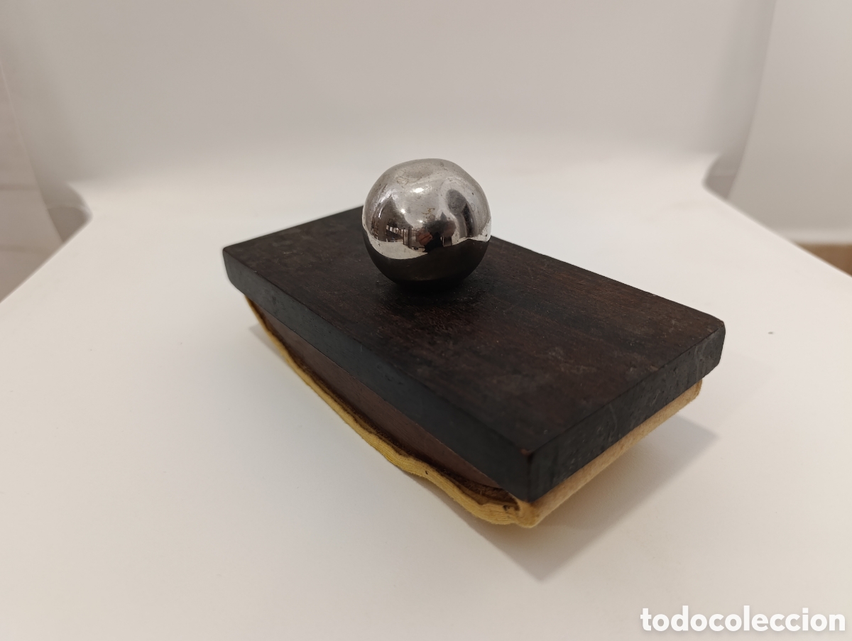 Escriban&iacute;a: Antiguo secante de escritorio de madera - Foto 5