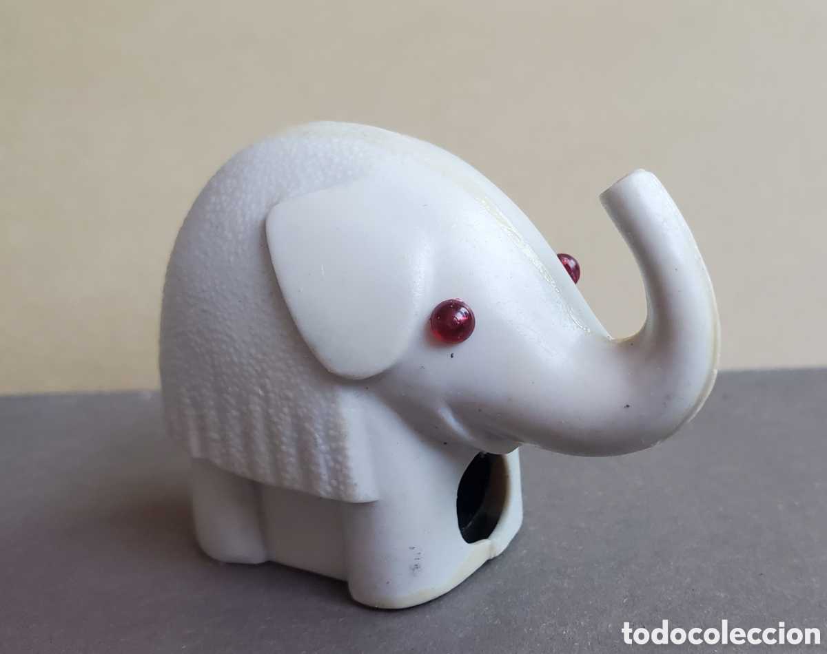 Escriban&iacute;a: Sacapuntas PLAYME fauna animal ELEFANTE de los a&ntilde;os 70 ( afilalapices maquineta ).