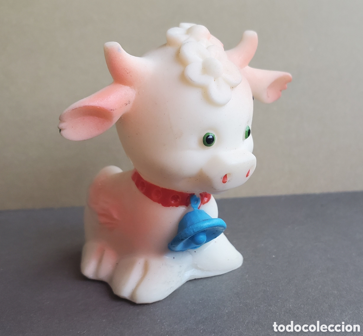 Escriban&iacute;a: Sacapuntas PLAYME fauna animal VACA de los a&ntilde;os 70 ( afilalapices maquineta ).