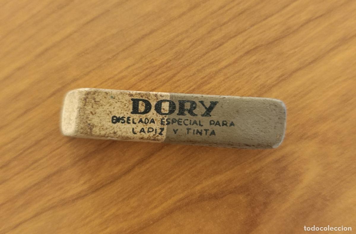 Escriban&iacute;a: ANTIGUA GOMA DE BORRAR DORY. BISELADA ESPECIAL PARA L&Aacute;PIZ Y TINTA