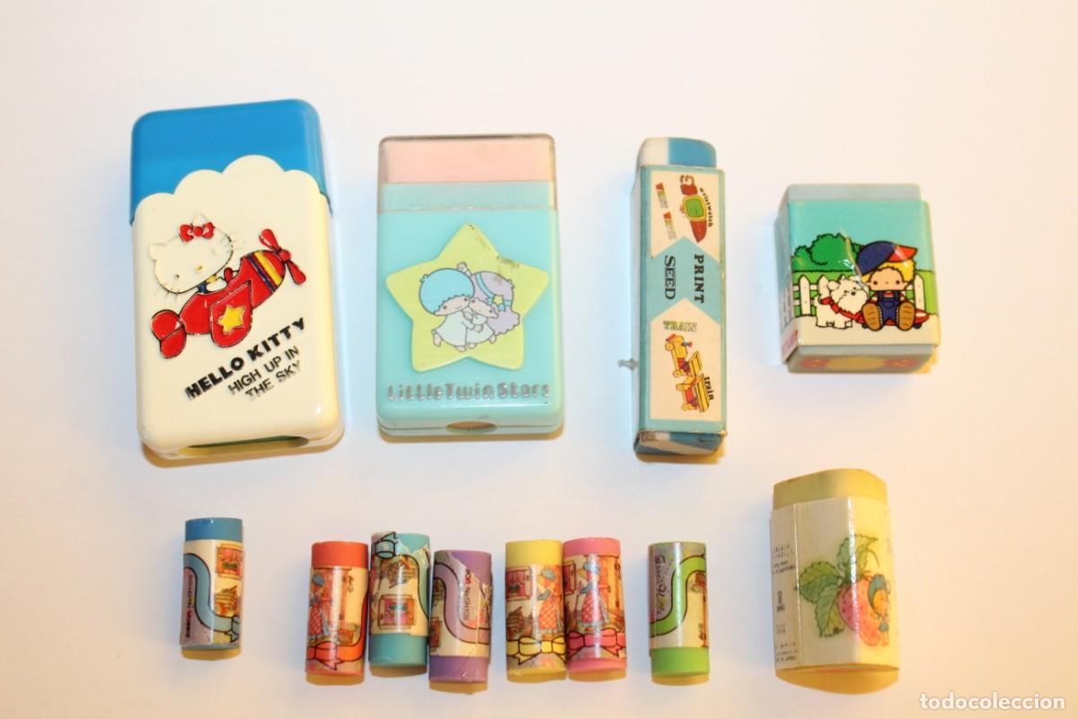 Escriban&iacute;a: LOTE DE ANTIGUOS BORRADORES SANRIO MADE IN JAPAN - A&Ntilde;OS 80