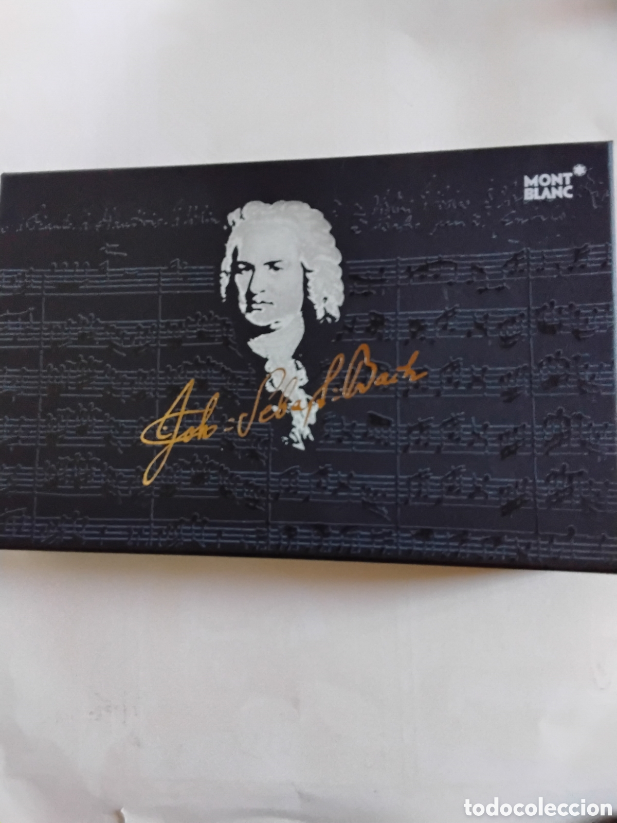 Escriban&iacute;a: CAJA O ESTUCHE MONTBLANC. PLUMA, BOL&Iacute;GRAFO Y PORTAMINAS. MEISTERSTUCK JOHANN SEBASTIAN BACH
