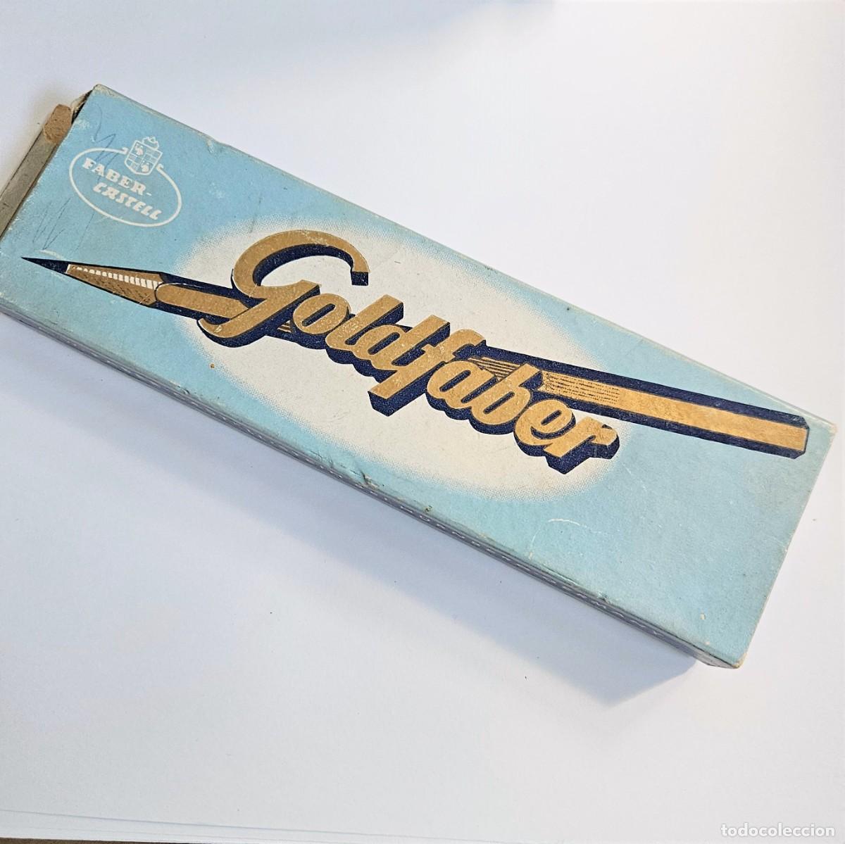 Escriban&iacute;a: Raro. Antigua caja de lapices de Goldfaber. ALEMANIA 1930 - 1940.