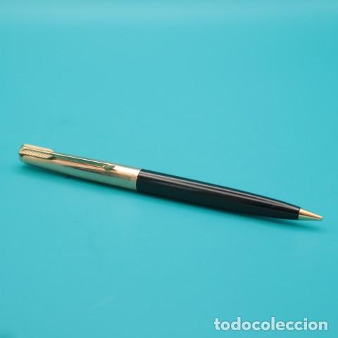Escriban&iacute;a: Portaminas Parker 61 Made in U.S.A. Chapado en Oro Estriado &ndash; Funcionando &ndash; A&ntilde;os 60