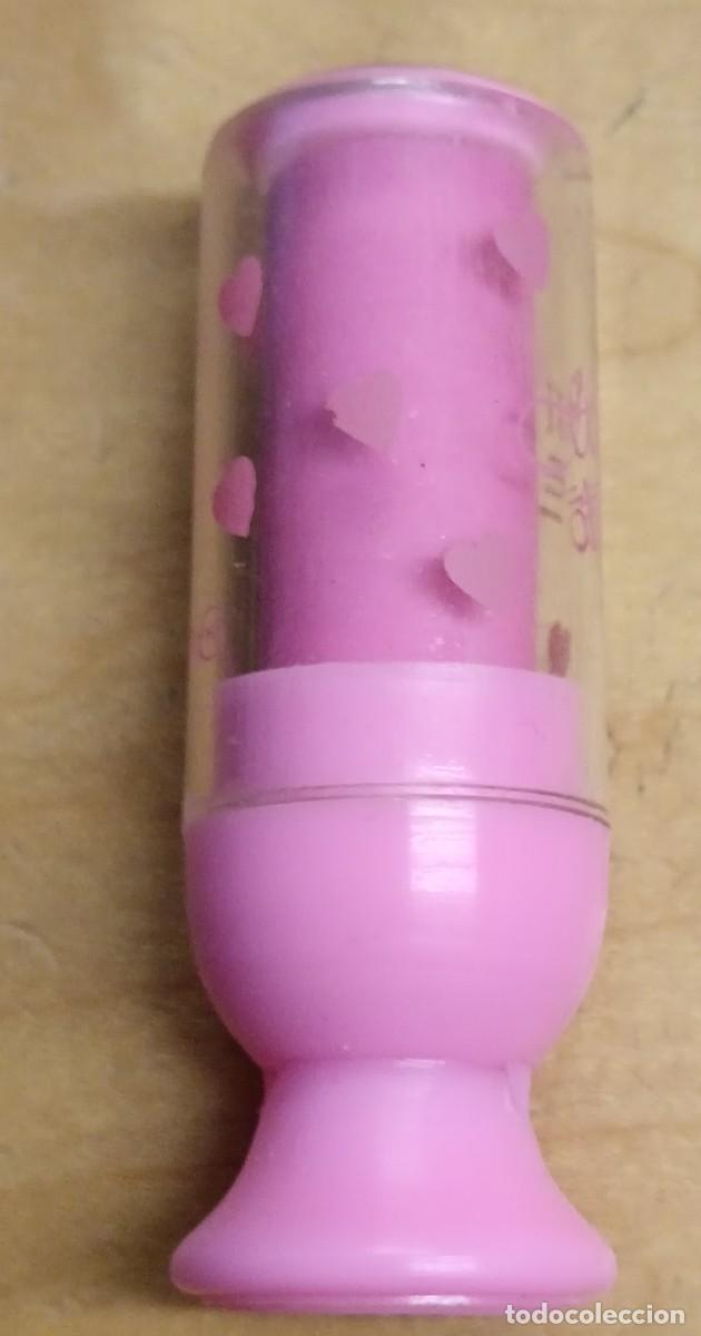 Escriban&iacute;a: GOMA DE BORRAR EN FORMA DE PINTALABIOS NOVELTY ERASERS MON AMI COLOR ROSA PASTEL NUEVA
