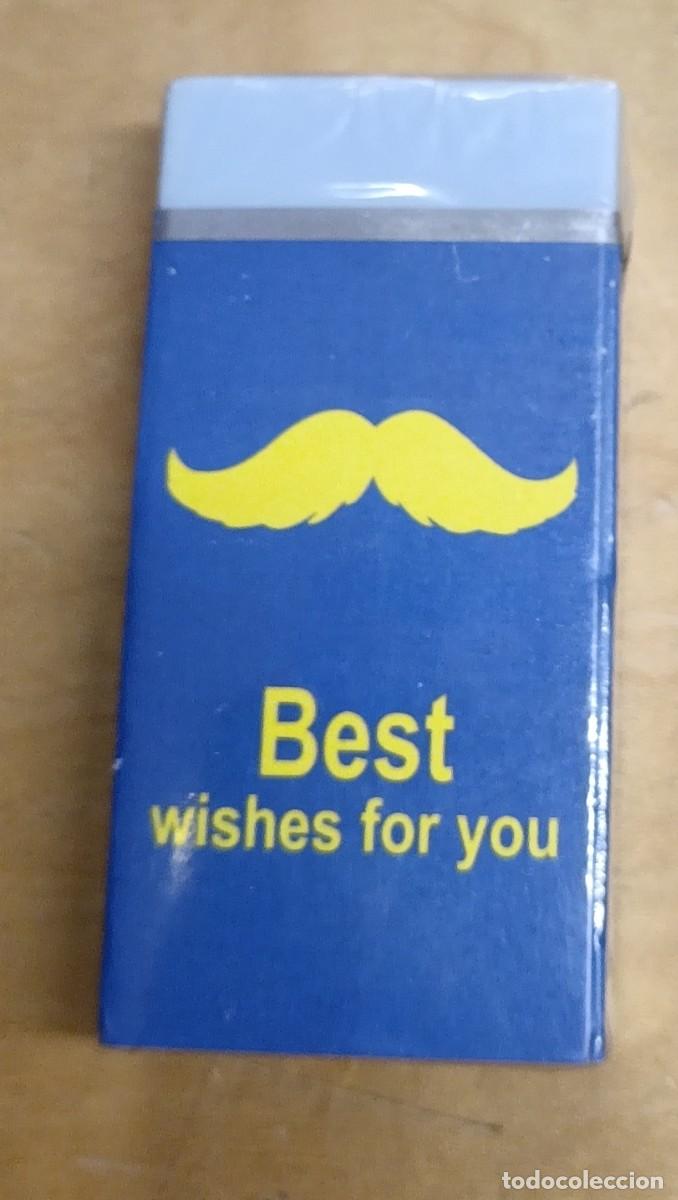 Escriban&iacute;a: GOMA DE BORRAR BEST WISHES FOR YOUR 5,5 CM. ALTURA