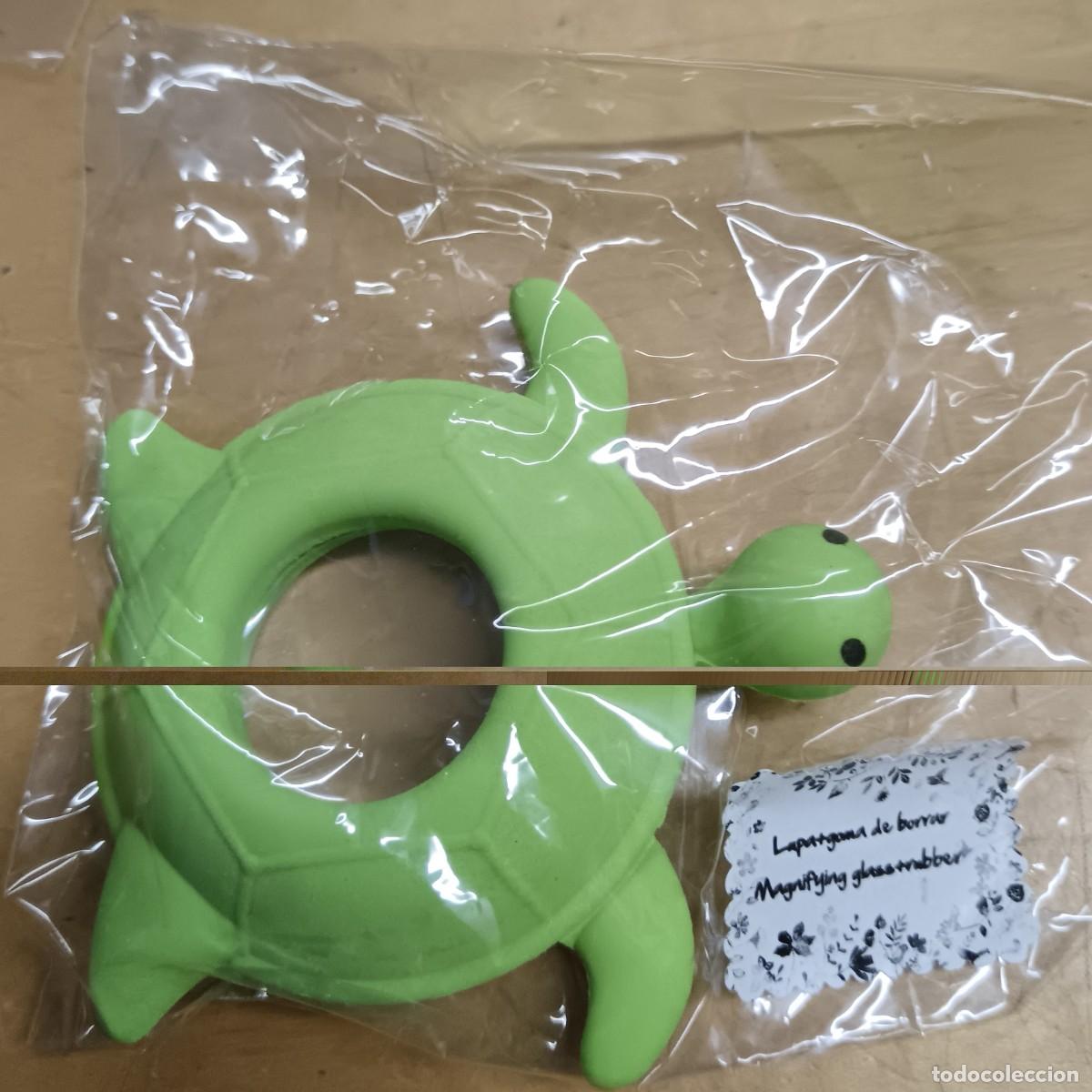 Escriban&iacute;a: GOMA DE BORRAR EN FORMA DE TORTUGA 7,5 CM. LARGO