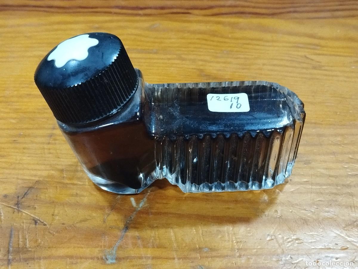Escriban&iacute;a: TINTERO MONTBLANC CON TINTA AZUL. - Foto 1