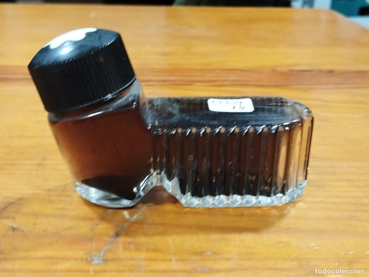 Escriban&iacute;a: TINTERO MONTBLANC CON TINTA AZUL. - Foto 2