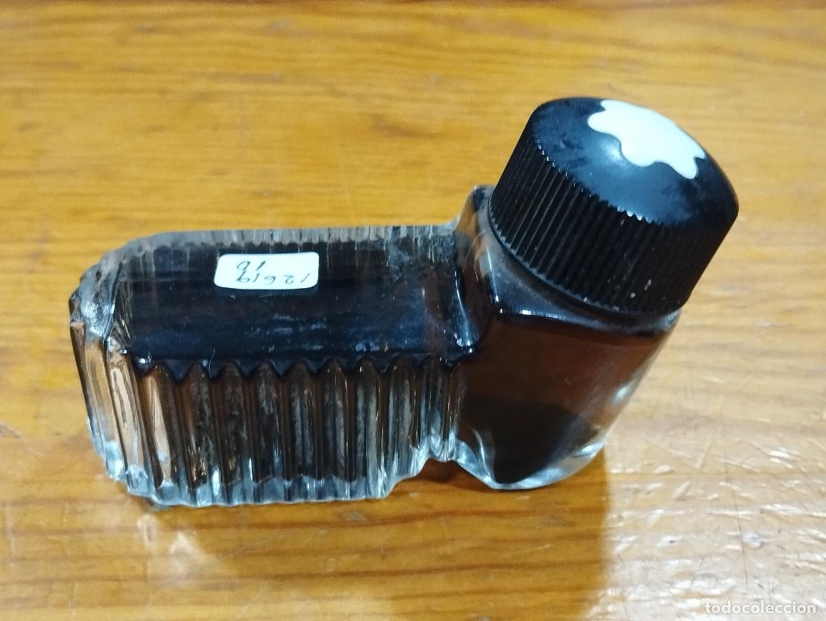Escriban&iacute;a: TINTERO MONTBLANC CON TINTA AZUL. - Foto 3