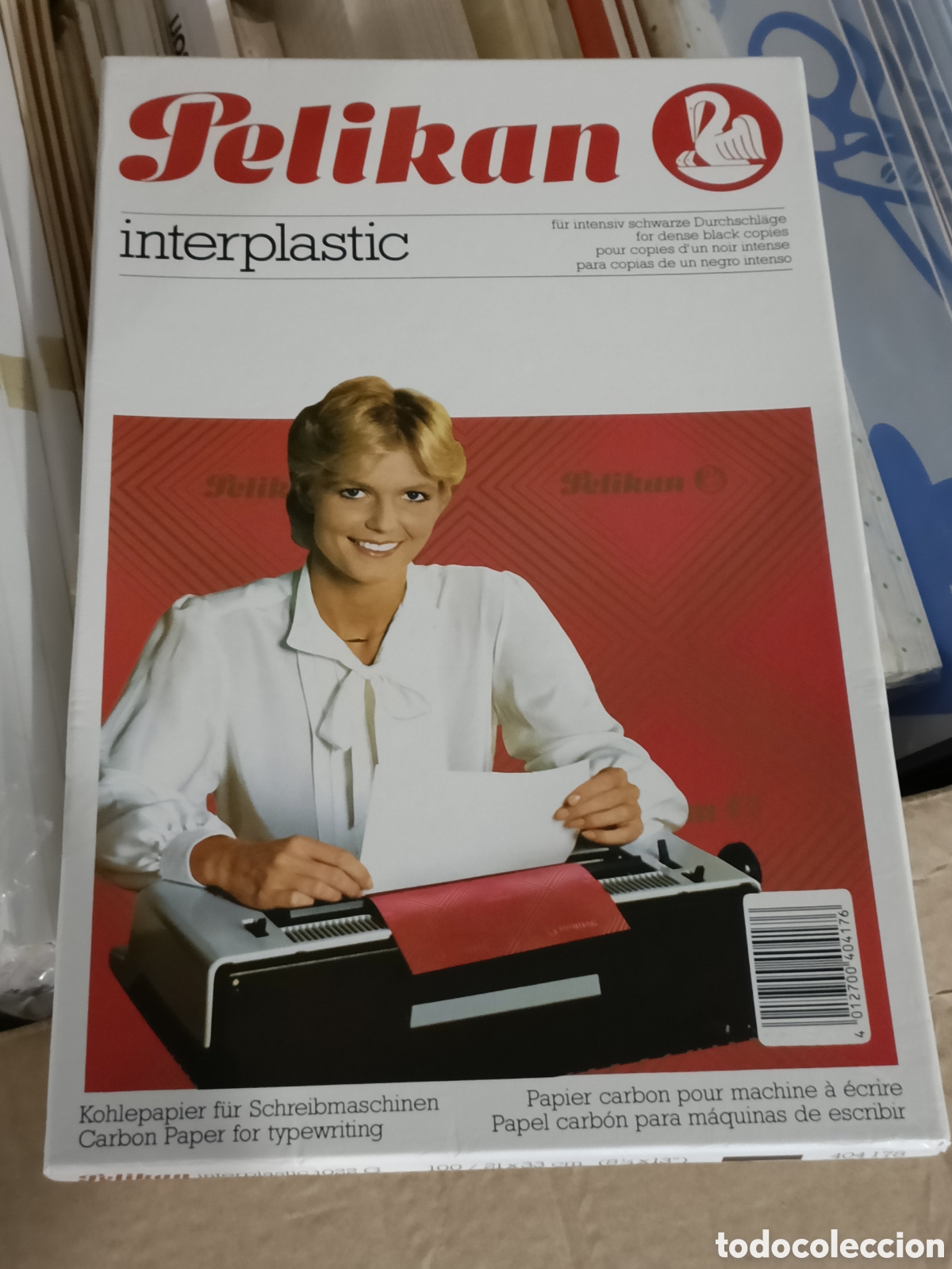 Escriban&iacute;a: Papel Carb&oacute;n Pelikan Interplastic 1022 G sin usar - Foto 1