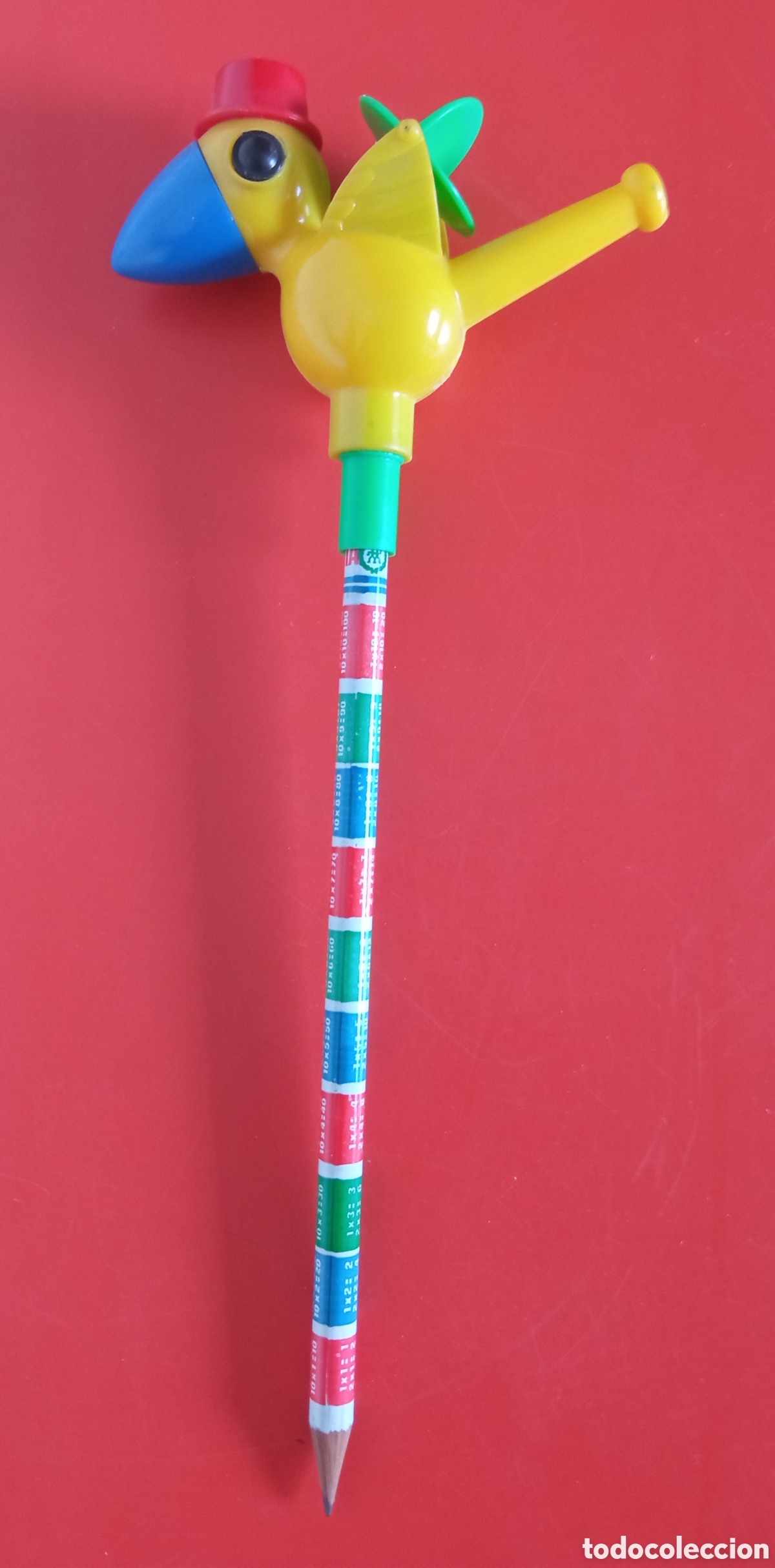 Escriban&iacute;a: LAPIZ / LAPICERO HISPANIA TABLA MULTIPLICAR CON CUERVO SILBADOR SHAMBERS 80'S SHAMBER'S.NUEVO.