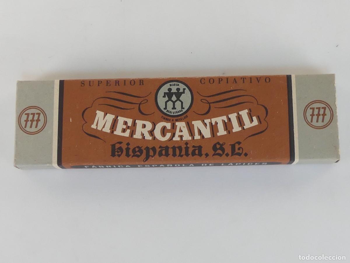 Escriban&iacute;a: Caja Hispania SL F&aacute;brica Nacional de L&aacute;pices 12 unidades Mercantil Superior Copiativo 777