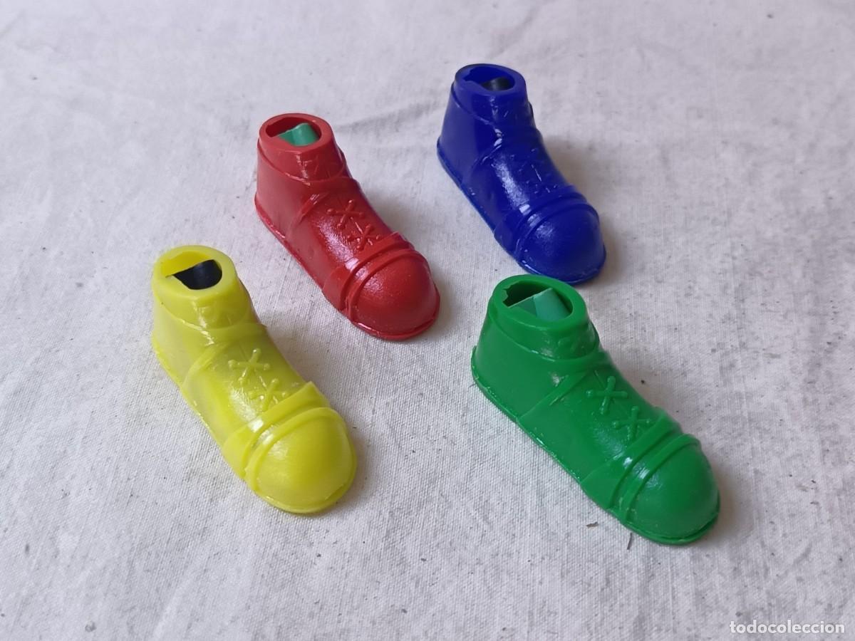 Escriban&iacute;a: Lote de 4 sacapuntas de colecci&oacute;n, con forma de Bota, VS, Alemania