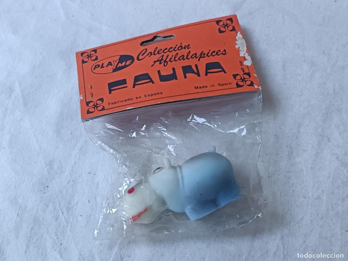 Escriban&iacute;a: Sacapuntas de Colecci&oacute;n con forma de Hipop&oacute;tamo, Playme, serie Fauna