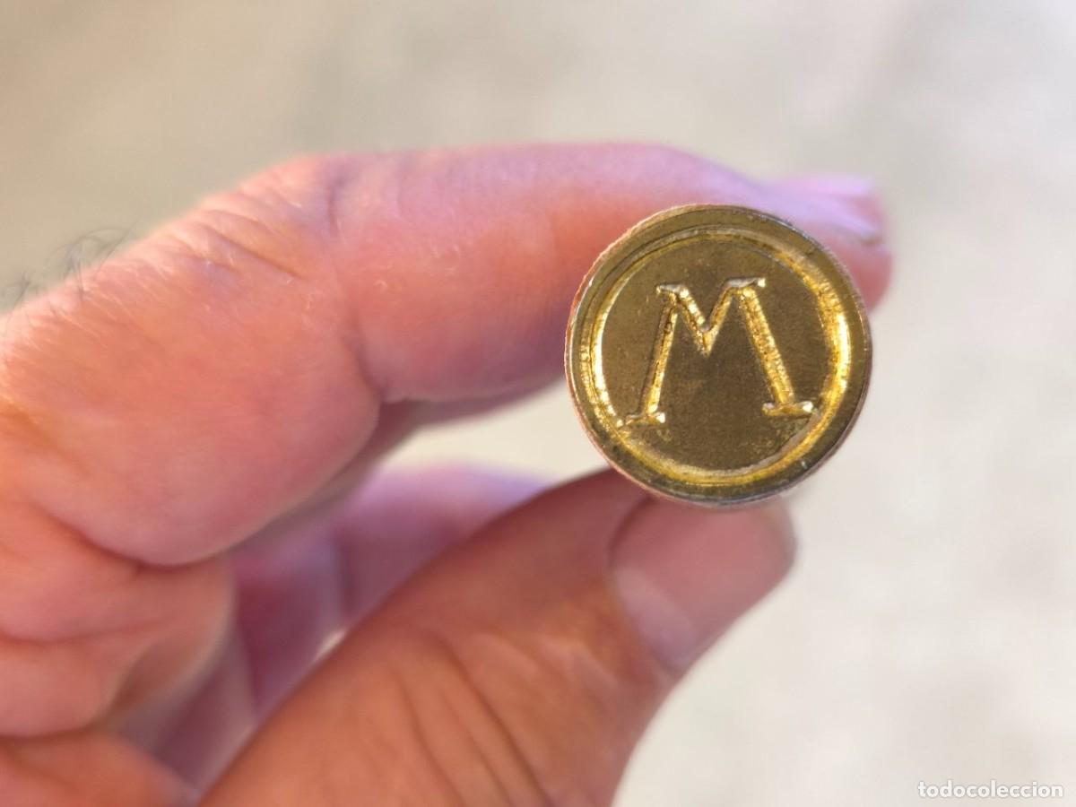 Escriban&iacute;a: SELLO DE LACRE CON LA LETRA M 7,5X2 CM - Foto 2