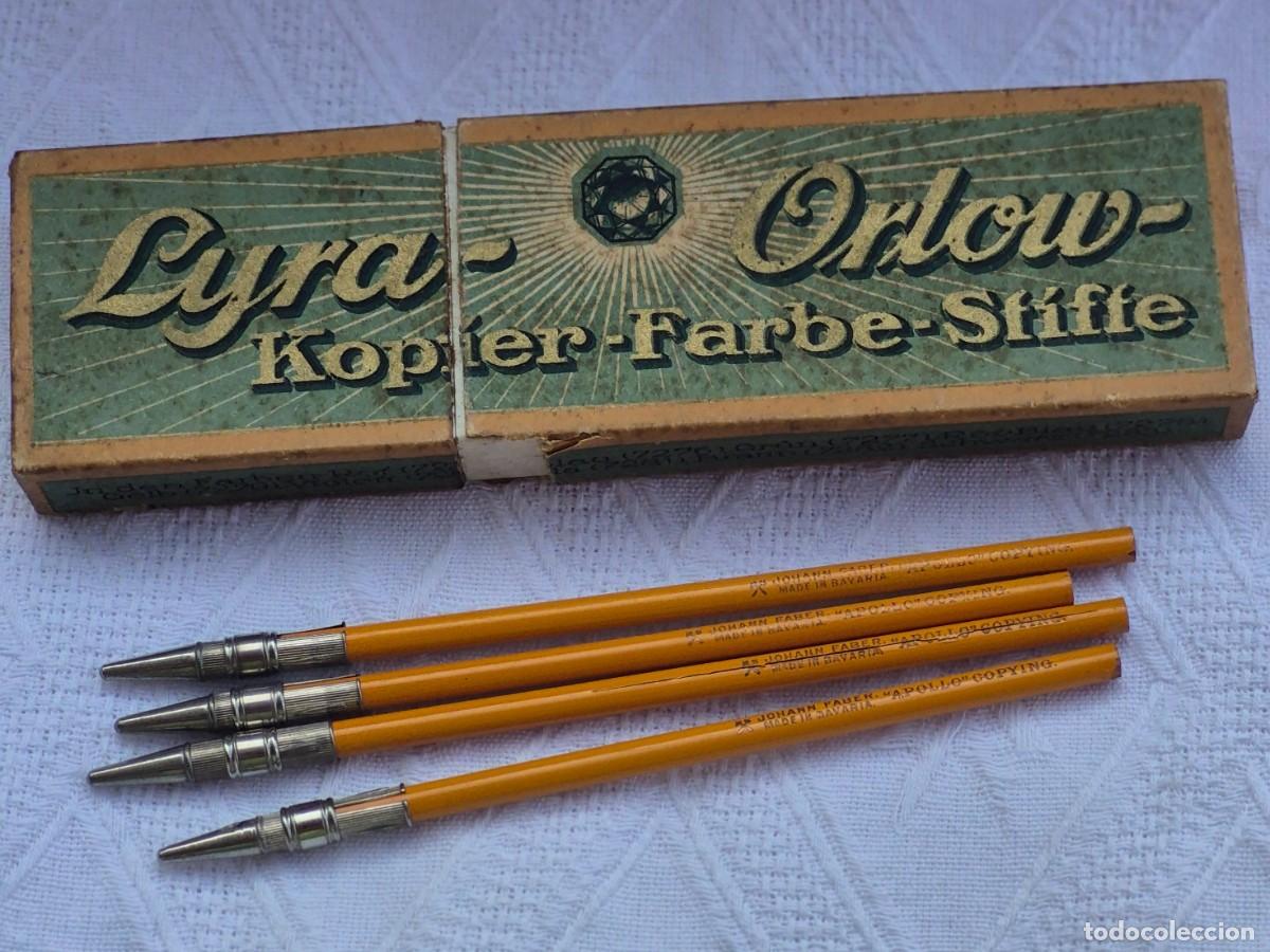 Escriban&iacute;a: JOHANN FABER &ndash; LYRA ORLOW &ndash; Kopier &ndash; Caja con 5 l&aacute;pices en estuche cart&oacute;n - made in Germany