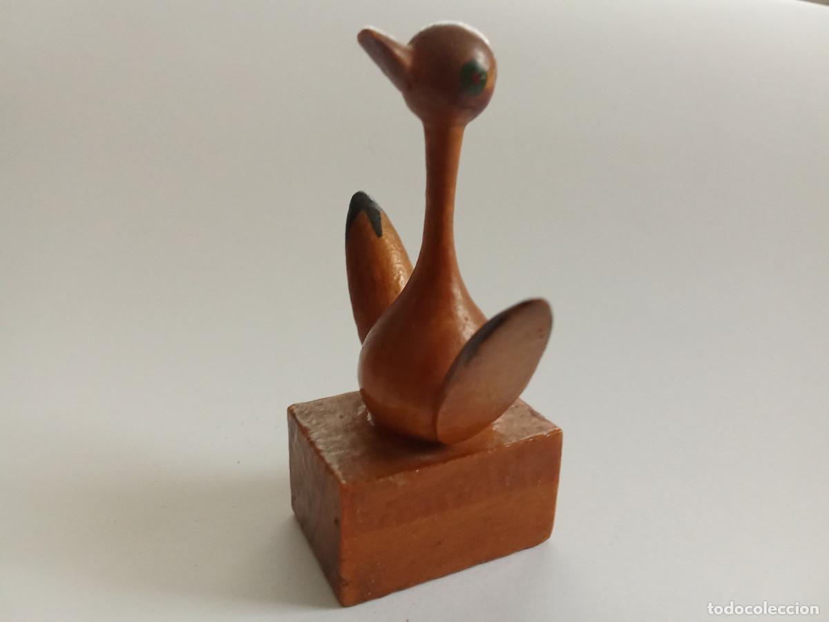Escriban&iacute;a: Sacapuntas pato de madera