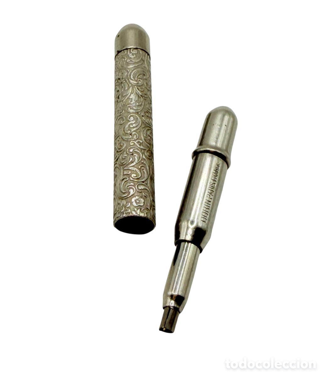 Outils d'&Eacute;criture: Antiguo Lapicero Plateado