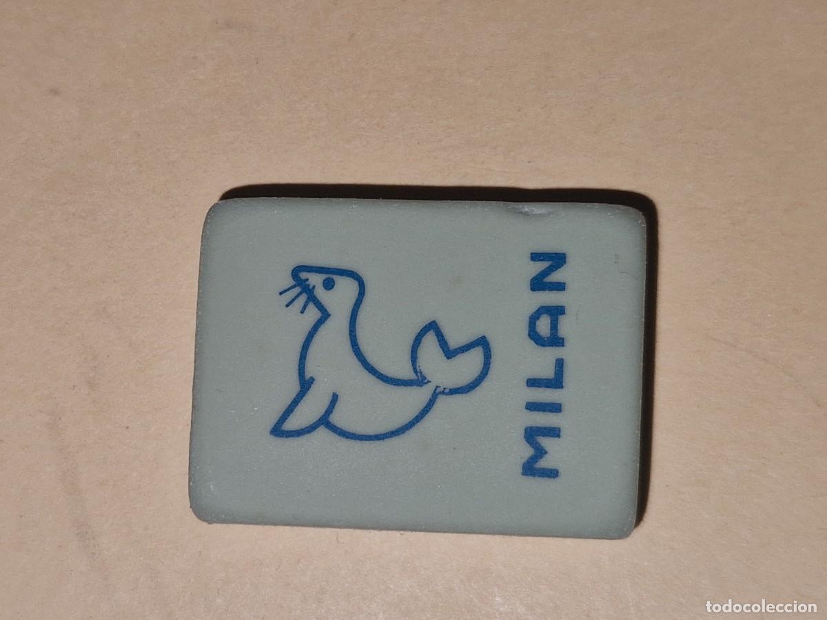 Writing Items: ANTIGUA GOMA DE BORRAR MILAN DIBUJOS DE ANIMALES A&Ntilde;OS 70 80 GOMA MIGA DE PAN