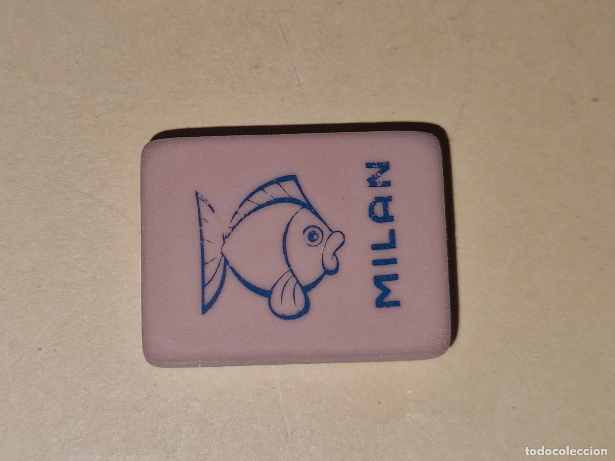 Writing Items: ANTIGUA GOMA DE BORRAR MILAN DIBUJOS DE ANIMALES A&Ntilde;OS 70 80 GOMA MIGA DE PAN