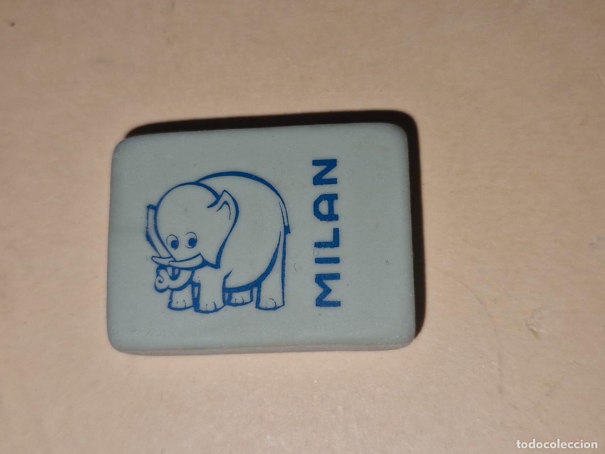 Writing Items: ANTIGUA GOMA DE BORRAR MILAN DIBUJOS DE ANIMALES A&Ntilde;OS 70 80 GOMA MIGA DE PAN