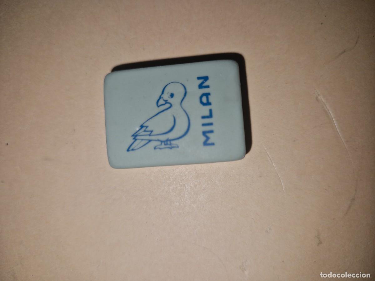 Writing Items: ANTIGUA GOMA DE BORRAR MILAN DIBUJOS DE ANIMALES A&Ntilde;OS 70 80 GOMA MIGA DE PAN