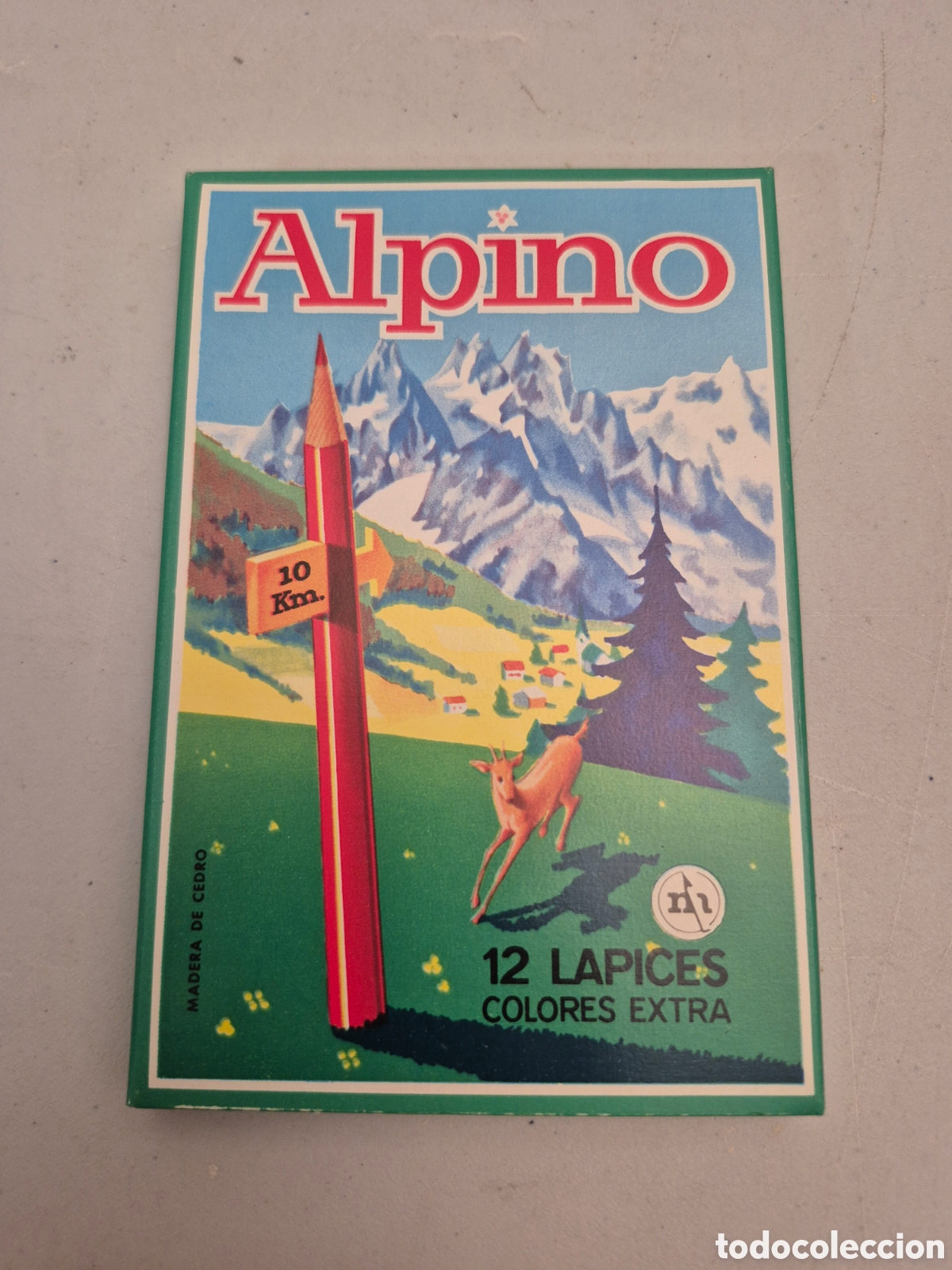 Escriban&iacute;a: MASATS CAJA DE 12 LAPICES COLOR ALPINO N&ordm; 650, CEDRO. A&Ntilde;OS 70
