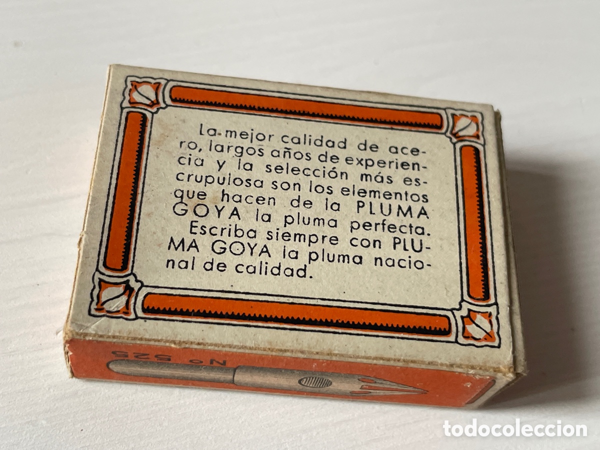 Escriban&iacute;a: Caja de 25 plumas. Marca Goya selecta. Imsa. n&uacute;mero 525. - Foto 6