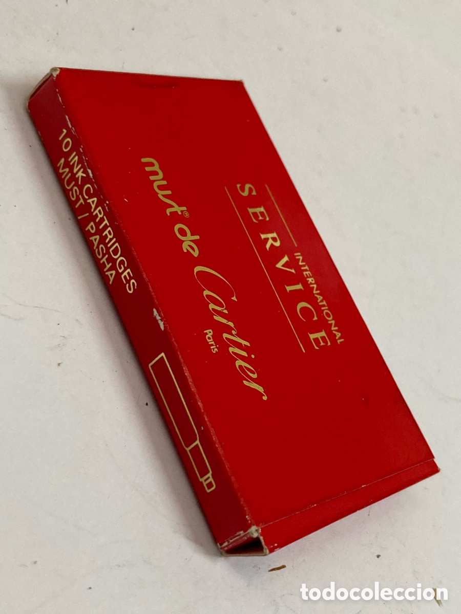 Escriban&iacute;a: 10 cartuchos de tinta &rdquo;Must de Cartier&rdquo; dise&ntilde;ados para bol&iacute;grafos de la l&iacute;nea Pasha